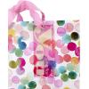 Hallmark 10″ Large Square Gift Bag (Watercolor Dots, Just for You) for Birthdays, Mothers Day, Easter, Graduations, Retirements and More(Watercolor Dots)