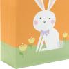 Hallmark 11″ Large Easter Gift Bags (3-Pack: Easter Basket, Bunny, “Happy Easter” Stripes) in Yellow, Blue, Green(1 Count (Pack of 2))