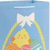 Hallmark 11″ Large Easter Gift Bags (3-Pack: Easter Basket, Bunny, “Happy Easter” Stripes) in Yellow, Blue, Green(1 Count (Pack of 2))