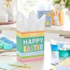 Hallmark 11″ Large Easter Gift Bags (3-Pack: Easter Basket, Bunny, “Happy Easter” Stripes) in Yellow, Blue, Green(1 Count (Pack of 8))
