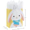Hallmark 13″ Large Easter Gift Bag with Tissue Paper (Easter Bunny with Egg) for Easter Egg Hunts, Easter Baskets, Easter Presents(1 Count (Pack of 1))