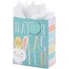 Hallmark 13″ Large Easter Gift Bag with Tissue Paper (Easter Bunny with Egg) for Easter Egg Hunts, Easter Baskets, Easter Presents(9″ Medium)