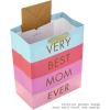 Hallmark 13″ Large Father’s Day Gift Bag with Tissue Paper and Gift Tag (Happy Dad Day, Light Blue)(Blue  Lavender  Pink)