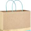 Hallmark 13″ Large Paper Gift Bags (Pack of 6 – Turquoise & Kraft) for Birthdays, Easter, Weddings, Mother’s Day, Baby Showers, Bridal Showers or Any Occasion(Turquoise)