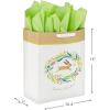 Hallmark 15″ Extra Large Easter Gift Bag with Tissue Paper (Happy Easter, Polka Dots) for Easter Baskets, Easter Egg Hunts and Kids Presents(Easter Wishes)