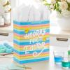 Hallmark 15″ Extra Large Easter Gift Bag with Tissue Paper (Happy Easter, Polka Dots) for Easter Baskets, Easter Egg Hunts and Kids Presents(Hooray for Easter)