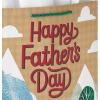 Hallmark 17″ Extra Large Father’s Day Gift Bag with Tissue Paper (Orange, Yellow, Blue Plaid) for Dads, Grandpas, Uncles(Woodsy Outdoors)