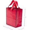 Hallmark 6″ Small Solid Color Gift Bags – Pack of 5 in Red, Green, Blue, Light Pink, Hot Pink for Birthdays, Holidays, Parties or Any Occasion(Red  Green  Blue  Light Pink)