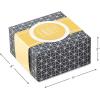 Hallmark 8″ Medium Pearl White Gift Boxes with Wrap Bands (3 Boxes, 3 Wrap Bands) for Easter, Weddings, Bridal Parties, Valentine’s Day, Graduations, Wrapped Treats and Cookies(Gray and Gold)