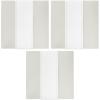 Hallmark 8″ Medium Pearl White Gift Boxes with Wrap Bands (3 Boxes, 3 Wrap Bands) for Easter, Weddings, Bridal Parties, Valentine’s Day, Graduations, Wrapped Treats and Cookies(Antique White)