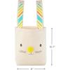 Hallmark 8″x10″ Easter Canvas Tote Bag (Bunny Ears) for Easter Baskets, Egg Hunts, Spring Birthdays and More(Bunny Ears)