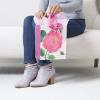 Hallmark 9″ Medium Gift Bag with Tissue Paper (Bright Flowers) for Easter, Birthdays, Bridal Showers, Weddings, Baby Showers, Mother’s Day(Pink Rose)