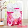 Hallmark 9″ Medium Mother’s Day Gift Bag with Tissue Paper (Pink and Gold Polka Dots)(Floral with Dots)