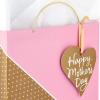 Hallmark 9″ Medium Mother’s Day Gift Bag with Tissue Paper (Pink and Gold Polka Dots)(Pink and Gold)