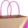Hallmark 9″ Medium Paper Gift Bags, 8-Pack (Pink & Kraft) for Easter, Birthdays, Mother’s Day, Weddings, Baby Showers, Bridal Showers, Any Occasion(Pink)