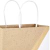 Hallmark 9″ Medium Paper Gift Bags (Pack of 8 – White & Kraft) for Easter, Birthdays, Mother’s Day, Weddings, Graduations, Baby Showers, Bridal Showers, Care Packages and More(White)