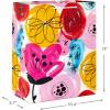 Hallmark Assorted All Occasion Gift Bags (8 Bags: 4 Medium 9″, 4 Large 13″) Flowers, Butterfly, Stripes, Solids for Easter, Birthdays, Bridal Showers, Mother’s Day(Flowers  Butterfly  Stripes  Solid)