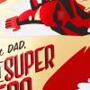 Hallmark Avengers Pack of 3 Fathers Day Cards (Iron Man, Black Panther, Captain America)(Avengers  3 Cards with Envelopes)