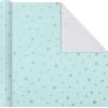 Hallmark Baby Shower Wrapping Paper Rolls for Birthday, Wedding, Bridal Shower, All Occasion – Pastel Pink, Blue & Mint Gift Wrap Paper (Set of 3 Rolls: 105 sq. ft. ttl.)(Pastel and Gold)