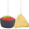 Hallmark Better Together Chips and Salsa Magnetic Christmas Ornaments, Set of 2, Shatterproof(Chips & Salsa)
