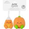 Hallmark Better Together Chips and Salsa Magnetic Christmas Ornaments, Set of 2, Shatterproof(Pumpkin & Candy Corn)