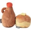 Hallmark Better Together Magnetic Plush (Pancakes and Syrup) 7″ Stuffed Toys, Easter Gifts for Kids