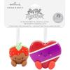 Hallmark Better Together Strawberry and Chocolate Magnetic Christmas Ornaments for Tree, Set of 2(Strawberry and Chocolate)