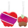 Hallmark Better Together Strawberry and Chocolate Magnetic Christmas Ornaments for Tree, Set of 2(Strawberry and Chocolate)