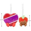 Hallmark Better Together Strawberry and Chocolate Magnetic Christmas Ornaments for Tree, Set of 2(Strawberry and Chocolate)