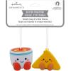 Hallmark Better Together Strawberry and Chocolate Magnetic Christmas Ornaments for Tree, Set of 2(Tomato Soup and Grilled Cheese)