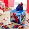 Hallmark Boys Valentines Day Cards and Mailbox for Kids School Classroom Exchange, Games and Sports (1 Box, 32 Valentine Cards, 35 Stickers, 1 Teacher Card)(Spider-Man  Pop Up Box)
