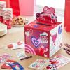 Hallmark DIY Pop-Up Valentine’s Day Mailbox with Cards and Stickers for Classroom Exchange(DIY Pop-Up Box)