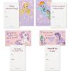 Hallmark DIY Pop-Up Valentine’s Day Mailbox with Cards and Stickers for Classroom Exchange(My Little Pony)