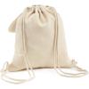 Hallmark Easter Bunny Canvas Reusable Gift Bag with Drawstring (Spring Plaid) for Easter Egg Hunt