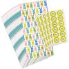 Hallmark Easter Bunny Party Favor and Wrapped Treat Bags (30 Ct. with 60 Stickers) for Easter Baskets, Kids, Sunday School(Easter)