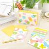 Hallmark Easter Card Pack (24 Notecards with Envelopes, 4 Designs) Pink Tulips, Pastel Eggs, Easter Bunny(Flowers and Butterflies)