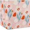 Hallmark Easter Gift Bags in Assorted Sizes (8 Bags: 3 Small 6″, 3 Medium 9″, 2 Large 13″) Polka Dots, Rainbow Stripes, Flowers for Spring, Birthdays, Baby Showers, Gender Reveal Parties(Floral)