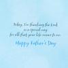 Hallmark Fathers Day Card for Dad from Daughter with Removable Magnet (Like Father, Like Daughter)(Blessed By Your Example)