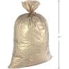 Hallmark Jumbo Plastic Bag(Gold)