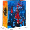 Hallmark Marvel Spider-Man Gift Bags (2 Bags: 1 Large 13″, 1 Extra Large 15″) for Birthdays, Halloween, Christmas, Kids Parties