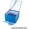 Hallmark Medium Gift Box with Lid and Shredded Paper Fill (Blue 7 inch Box) for Birthdays, Graduations, Anniversaries, Father’s Day, Christmas, Valentine’s Day, All Occasion(Blue)