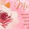 Hallmark Mothers Day Card for Mom from Us (Roses)(Roses  from Us)