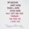 Hallmark Mother’s Day Card for Sister (True Friends)