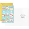 Hallmark Pack of 4 Easter Cards for Kids (Chick Knock Knock Joke)(Patterned Easter Eggs  6 Cards with Envelopes)