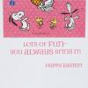 Hallmark Pack of 4 Easter Cards for Kids (Chick Knock Knock Joke)(Peanuts  1 Card with Stickers and Envelope)