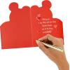 Hallmark Pack of 4 Mickey Mouse Valentines Day Cards (All the Things You Love)(Mickey Mouse  4 Cards with Envelopes)