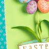 Hallmark Pack of Easter Cards, Easter Egg Flower (4 Cards with Envelopes)(Easter Egg Flower  4 Cards with Envelopes)