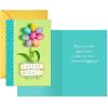 Hallmark Pack of Easter Cards, Easter Egg Flower (4 Cards with Envelopes)(Easter Egg Flower  4 Cards with Envelopes)