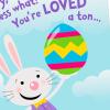 Hallmark Pack of Easter Cards for Kids, Easter Bunny (6 Cards with Envelopes)(Loved a Ton  6 Cards with Envelopes)