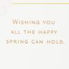 Hallmark Paper Wonder Displayable Jumbo Easter Card or Centerpiece (Accordion Fold Pop Up Easter Eggs and Flowers)(Jumbo Pop Up Card  Easter Eggs and Flowers)